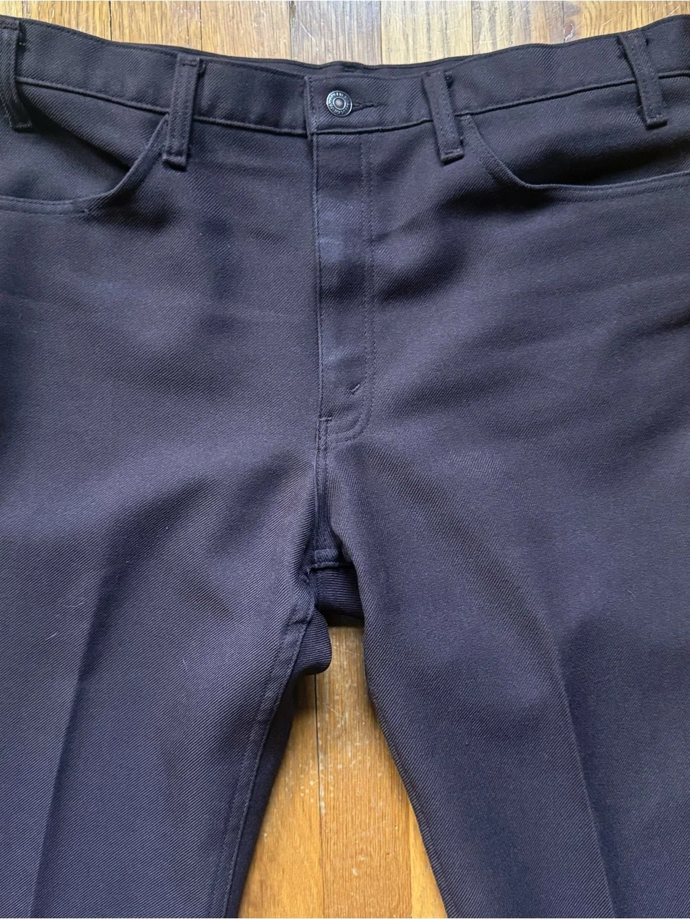 Vintage 1991 Levi’s 517 Sta-Prest Bootcut Polyester Western Trousers Pants